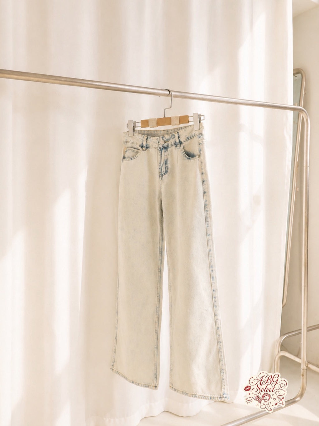 Clean girl straight jeans ⭐️ 必買！閉眼入牛仔直筒神褲