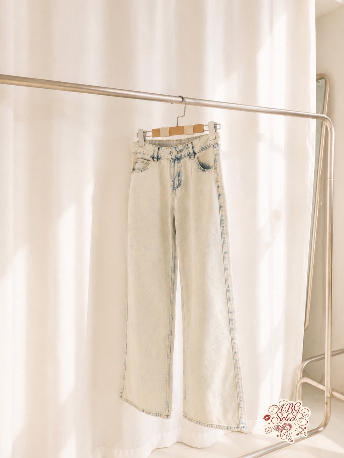 Clean girl straight jeans ⭐️ 必買！閉眼入牛仔直筒神褲