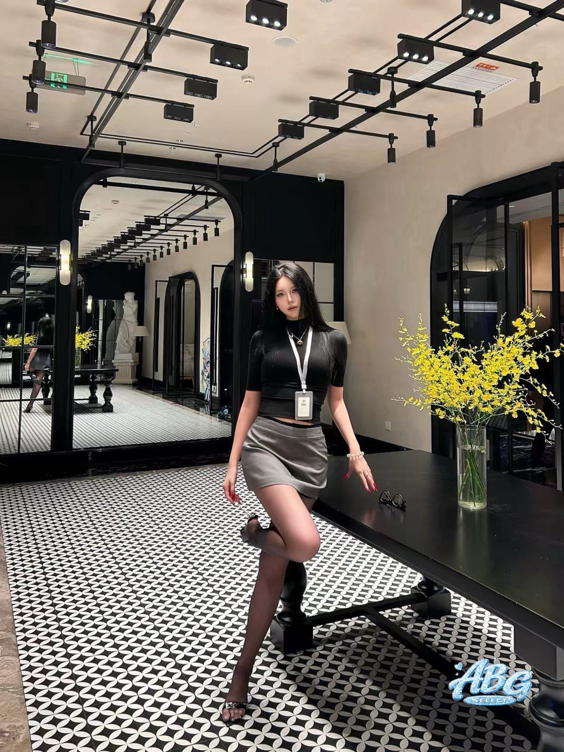 Basic suit mini skirt ☆ 百搭版型西裝短裙