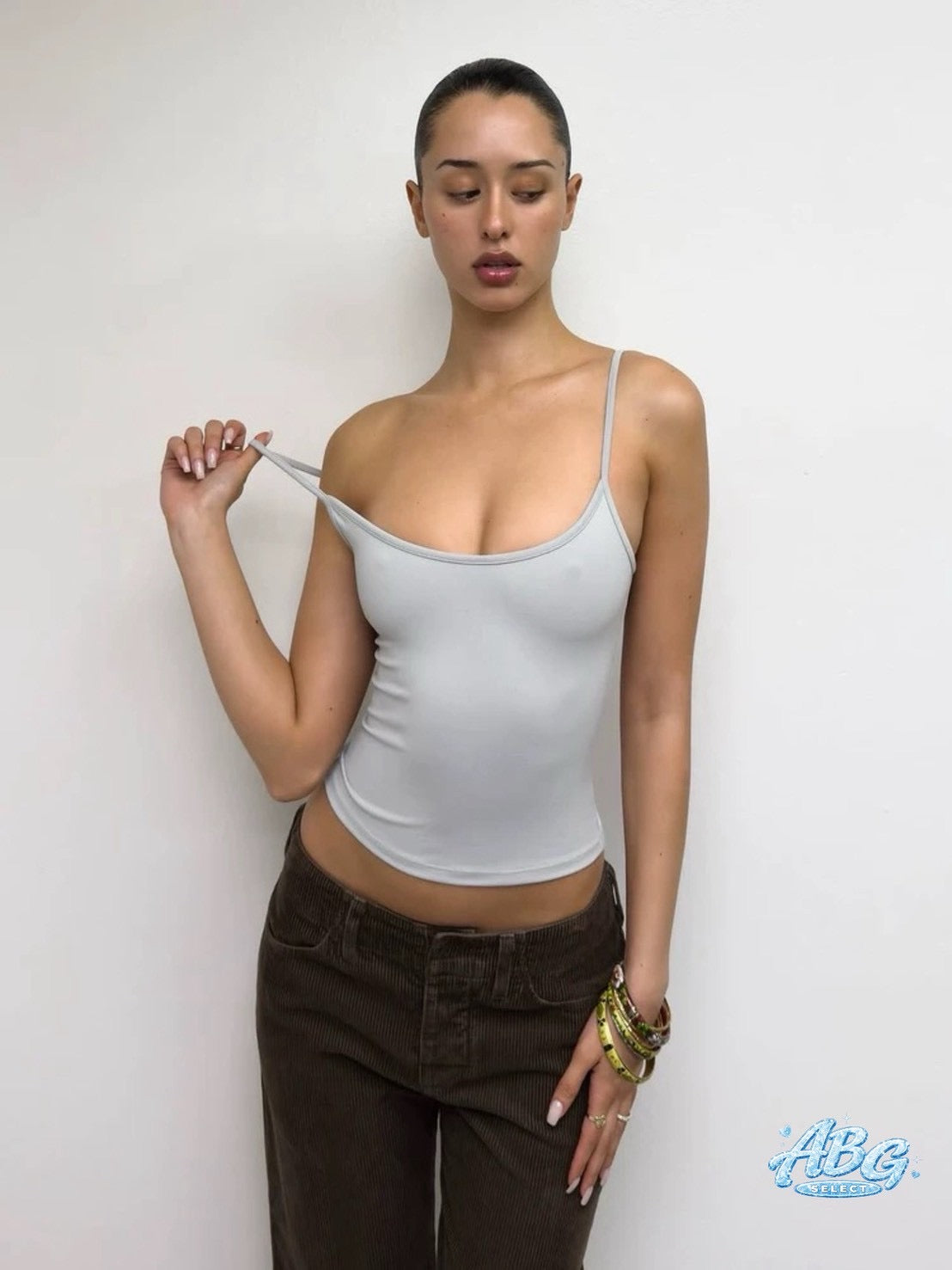 Hottie basic fitted /cami/ ☆ 美式辣妹彈力背心