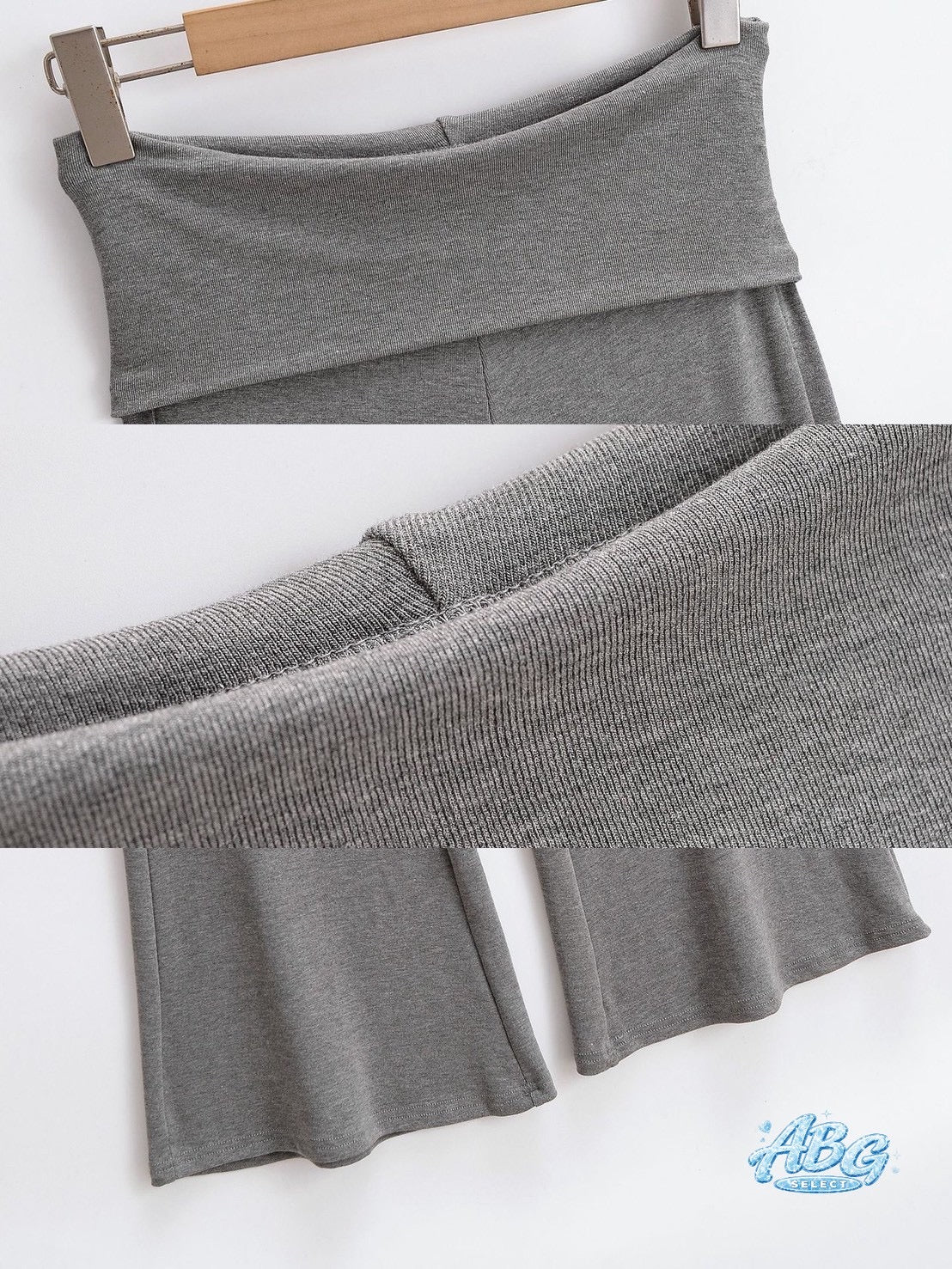 Curve flare set ☆ 工字背心兩件套