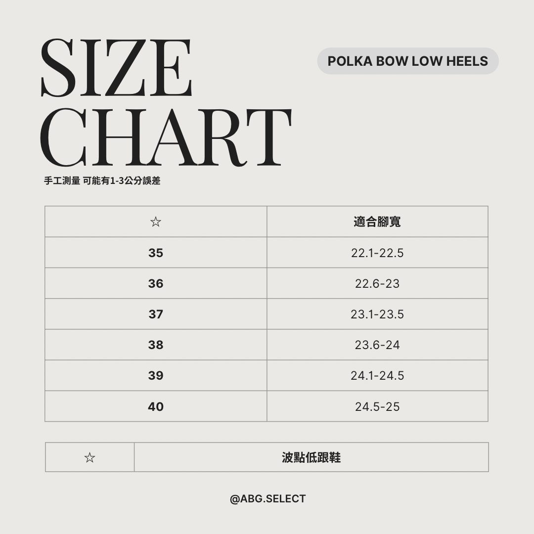 POLKA BOW LOW HEELS ☆ 波點低跟鞋