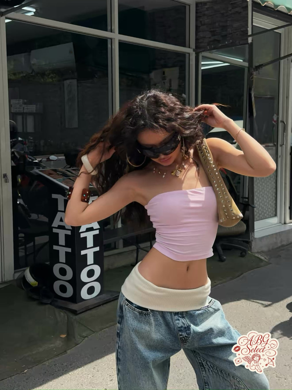 It girl tube top ☆ 天生百搭平口背心