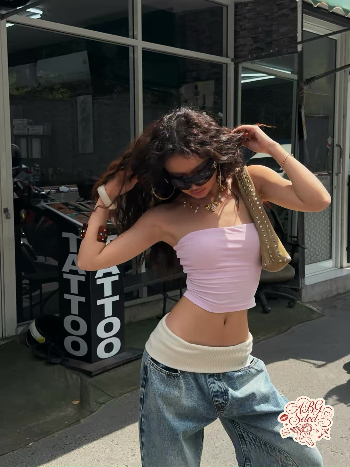 It girl tube top ☆ 天生百搭平口背心
