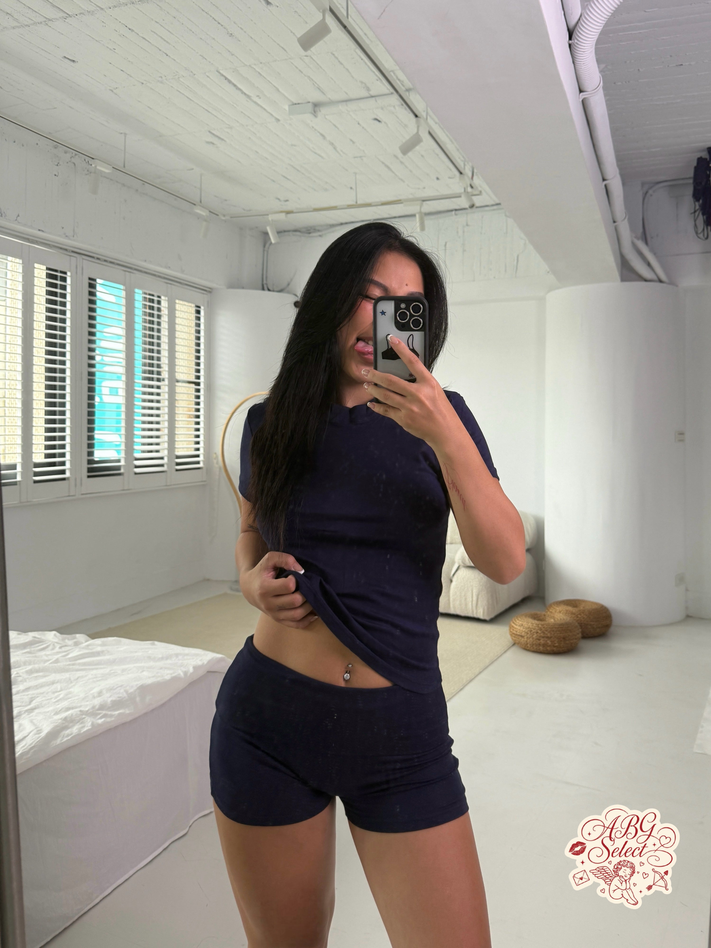Soft euro short set ⭐️必買！ 短袖/反折短褲套裝